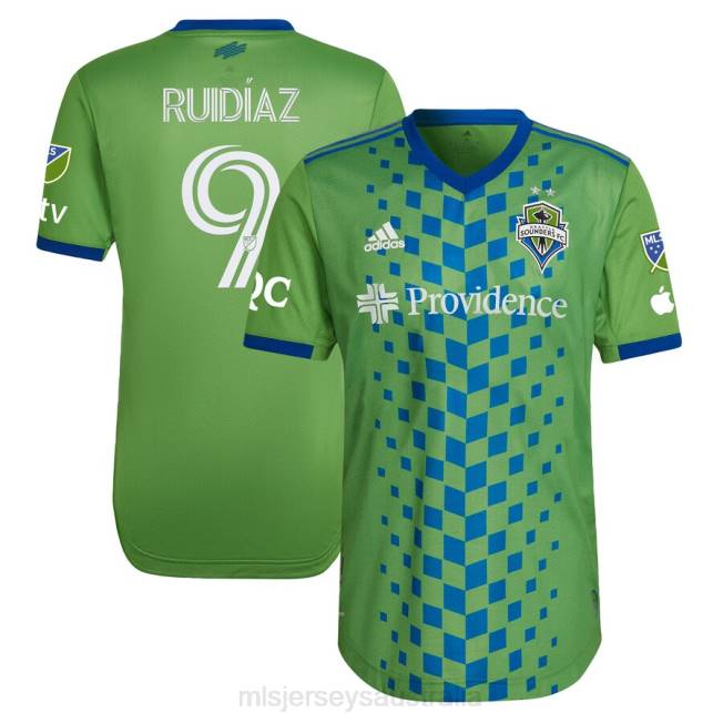 MLS Jerseys Seattle Sounders FC Raul Ruidiaz Adidas Green 2023 Legacy Green Authentic Player Jersey Men Jersey 6RDJ555